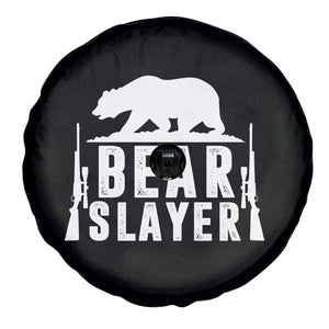 Bear Slayer Spare Tire Cover Hunting Season Gift TS12 Print Your Wear