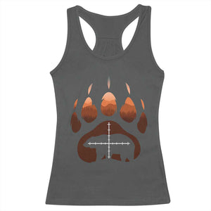 Big Game Bear Hunting Season Racerback Tank Top Funny Hunter Gift - Print Your Wear