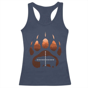 Big Game Bear Hunting Season Racerback Tank Top Funny Hunter Gift - Print Your Wear