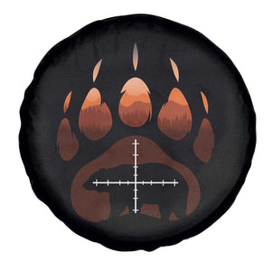 Big Game Bear Hunting Season Spare Tire Cover Funny Hunter Gift TS12 Print Your Wear