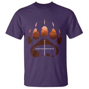 Big Game Bear Hunting Season T Shirt Funny Hunter Gift TS12 Purple Print Your Wear