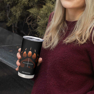 Big Game Bear Hunting Season Tumbler Cup Funny Hunter Gift - Print Your Wear