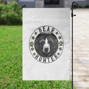 Bear Hunter Garden Flag Funny Hunting Season Gift TS12 Print Your Wear