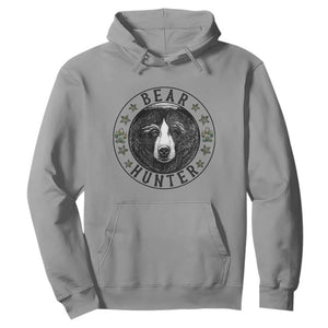 Bear Hunter Hoodie Funny Hunting Season Gift TS12 Sport Gray Print Your Wear