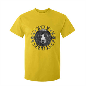 Bear Hunter T Shirt For Kid Funny Hunting Season Gift TS12 Daisy Print Your Wear