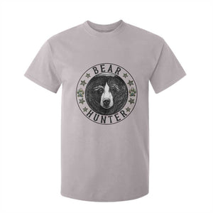Bear Hunter T Shirt For Kid Funny Hunting Season Gift TS12 Ice Gray Print Your Wear