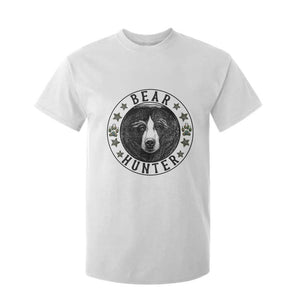 Bear Hunter T Shirt For Kid Funny Hunting Season Gift TS12 White Print Your Wear