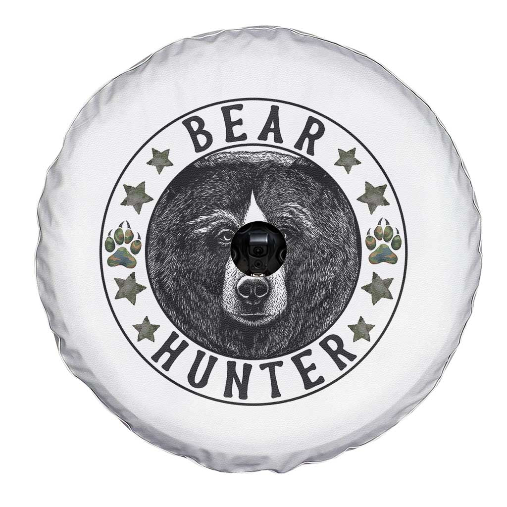 Bear Hunter Spare Tire Cover Funny Hunting Season Gift TS12 Print Your Wear