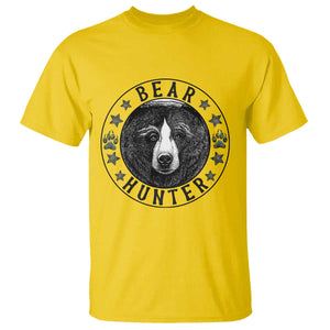 Bear Hunter T Shirt Funny Hunting Season Gift TS12 Daisy Print Your Wear