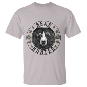 Bear Hunter T Shirt Funny Hunting Season Gift TS12 Ice Gray Print Your Wear