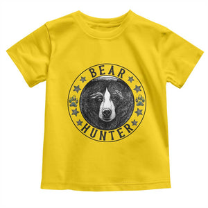 Bear Hunter Toddler T Shirt Funny Hunting Season Gift TS12 Daisy Print Your Wear