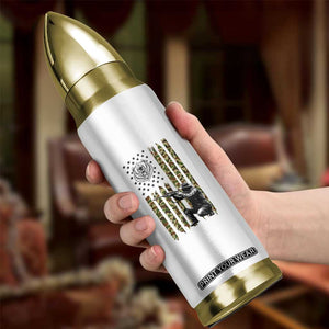 Bear Hunting Bullet Tumbler Camo American Flag Hunter Gift TS12 Print Your Wear