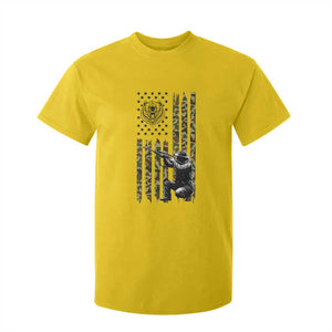 Bear Hunting T Shirt For Kid Camo American Flag Hunter Gift TS12 Daisy Print Your Wear