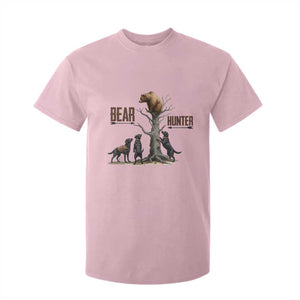 Bear Hunter T Shirt For Kid Black Lab Retriever Funny Hunting Gift TS12 Light Pink Print Your Wear