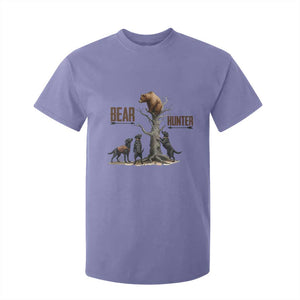 Bear Hunter T Shirt For Kid Black Lab Retriever Funny Hunting Gift TS12 Violet Print Your Wear