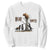 Bear Hunter Sweatshirt Black Lab Retriever Funny Hunting Gift - Print Your Wear