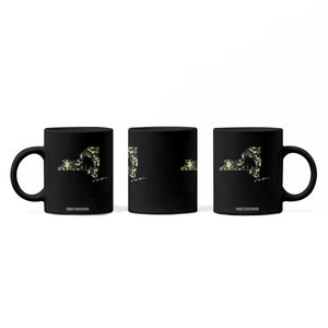 New York Bear Hunter Coffee Mug Camo Map Hunting Season Gift TS12 Print Your Wear