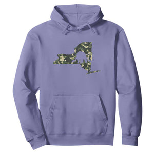 New York Bear Hunter Hoodie Camo Map Hunting Season Gift TS12 Violet Print Your Wear