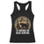 Id Rather Be Bear Hunting Racerback Tank Top Retro Sunset Hunter Gift - Print Your Wear