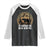 Id Rather Be Bear Hunting Raglan Shirt Retro Sunset Hunter Gift TS12 Black White Print Your Wear