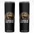 Id Rather Be Bear Hunting Skinny Tumbler Retro Sunset Hunter Gift TS12 Black Print Your Wear