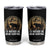 Id Rather Be Bear Hunting Tumbler Cup Retro Sunset Hunter Gift - Print Your Wear