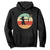 Retro Sunset Hunter Gift Hoodie Women Bow Hunters TS12 Black Print Your Wear