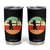 Retro Sunset Hunter Gift Tumbler Cup Women Bow Hunters - Print Your Wear