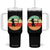 Retro Sunset Hunter Gift Tumbler With Handle Women Bow Hunters TS12 One Size: 40 oz Black Print Your Wear