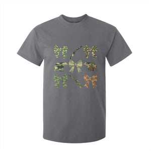 Women Bear Hunting Season T Shirt For Kid Camo Bow Coquette Gift TS12 Charcoal Print Your Wear