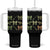 Women Bear Hunting Season Tumbler With Handle Camo Bow Coquette Gift TS12 One Size: 40 oz Black Print Your Wear