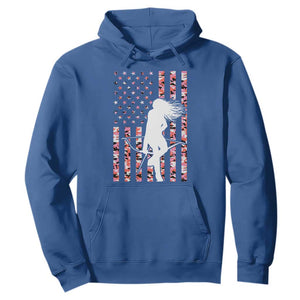 Patriotic Women Bow Hunter Hoodie American Flag Pink Camo Gift TS12 Royal Blue Print Your Wear