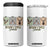Hunting Season 4 in 1 Can Cooler Tumbler Funny Hunter Wife Gift TS12 One Size: 16 oz White Print Your Wear