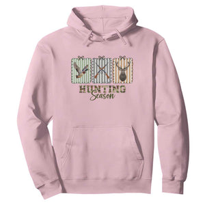 Hunting Season Hoodie Funny Hunter Wife Gift TS12 Light Pink Print Your Wear