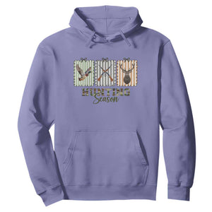 Hunting Season Hoodie Funny Hunter Wife Gift TS12 Violet Print Your Wear
