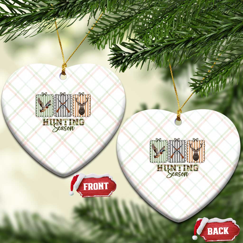 Hunting Season Ceramic Ornament Funny Hunter Wife Gift TS12 Print Your Wear