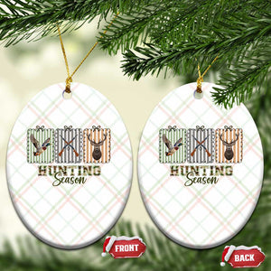Hunting Season Ceramic Ornament Funny Hunter Wife Gift TS12 Print Your Wear