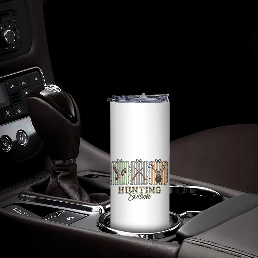 Hunting Season Skinny Tumbler Funny Hunter Wife Gift TS12 Print Your Wear
