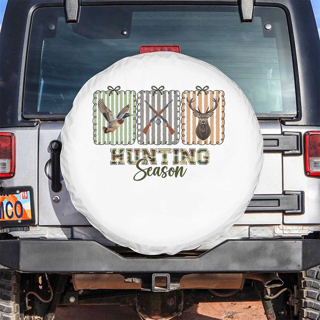 Hunting Season Spare Tire Cover Funny Hunter Wife Gift TS12 No hole White Print Your Wear