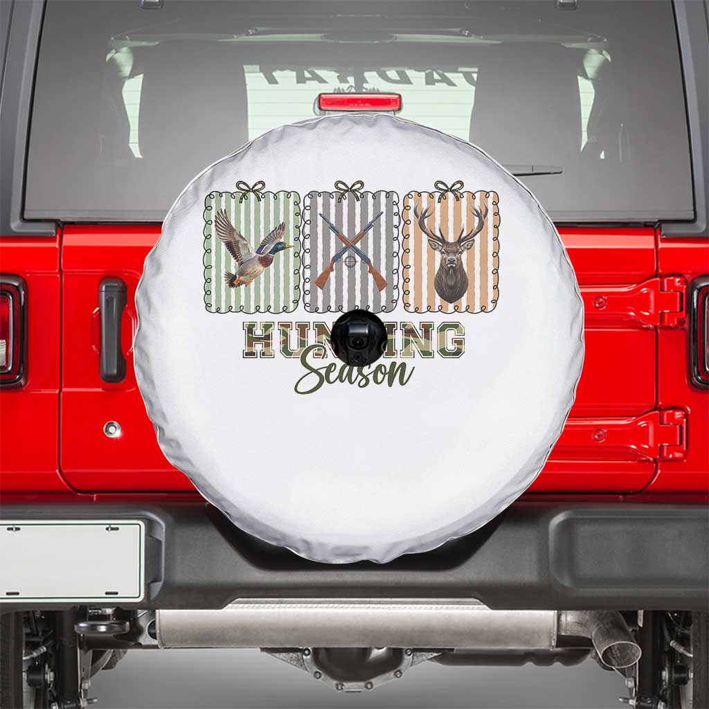 Hunting Season Spare Tire Cover Funny Hunter Wife Gift TS12 White Print Your Wear