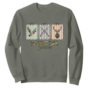 Hunting Season Sweatshirt Funny Hunter Wife Gift - Print Your Wear