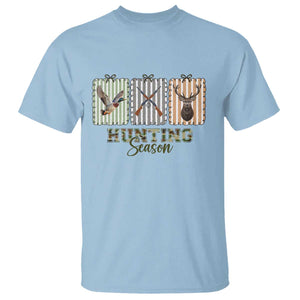 Hunting Season T Shirt Funny Hunter Wife Gift TS12 Light Blue Print Your Wear