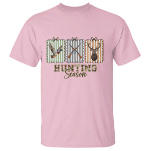 Hunting Season T Shirt Funny Hunter Wife Gift TS12 Light Pink Print Your Wear