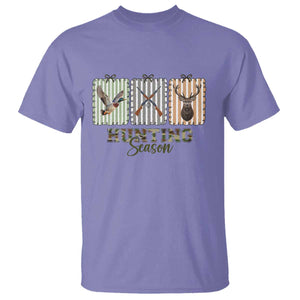 Hunting Season T Shirt Funny Hunter Wife Gift TS12 Violet Print Your Wear
