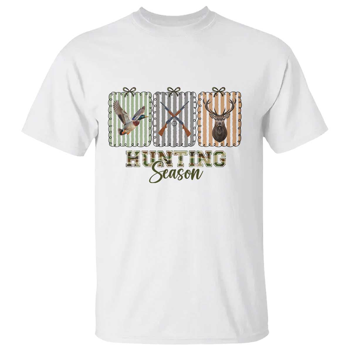 Hunting Season T Shirt Funny Hunter Wife Gift TS12 White Print Your Wear