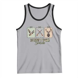 Hunting Season Tank Top Funny Hunter Wife Gift TS12 Athletic Heather Black Print Your Wear