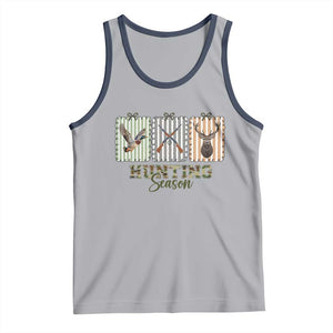 Hunting Season Tank Top Funny Hunter Wife Gift TS12 Athletic Heather Navy Print Your Wear