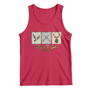 Hunting Season Tank Top Funny Hunter Wife Gift TS12 Red Print Your Wear