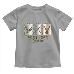 Hunting Season Toddler T Shirt Funny Hunter Wife Gift TS12 Sport Gray Print Your Wear