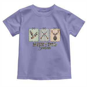 Hunting Season Toddler T Shirt Funny Hunter Wife Gift TS12 Violet Print Your Wear